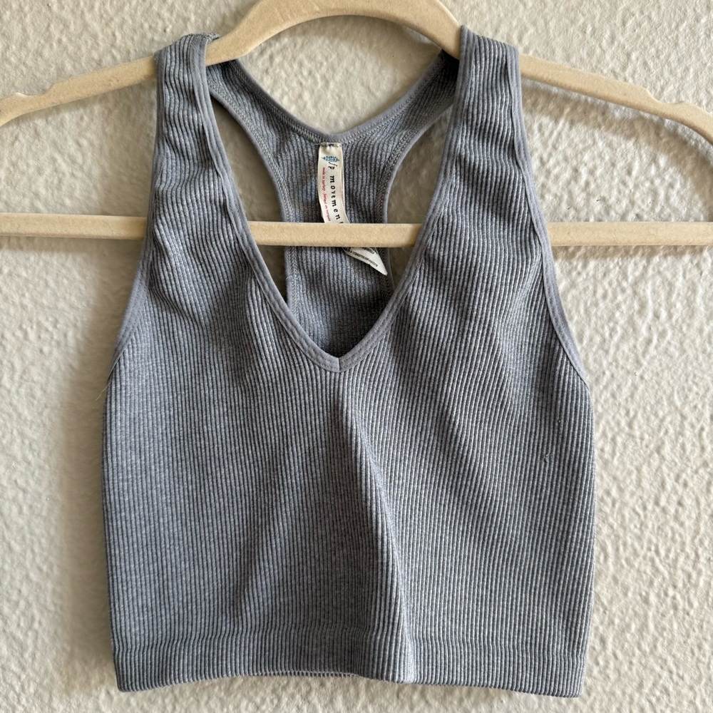 Free People Movement Ribbed Crop Top